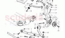 control arm, wheel bearing housing
