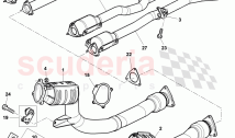 exhaust pipe with catalyst, D >> - MJ 2010