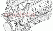long block, Parts set for engine and gear lowering, D - MJ 2016>> - MJ 2016