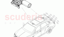sliding roof motor