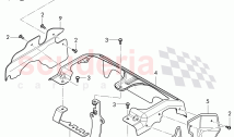 heatshield, (For turbocharger)