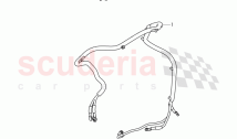 Wiring set for auxiliary heater