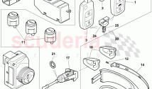 key, lock cylinder sets, door handle, outer