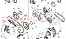 camshaft sprocket, drive chain, tensioner - chain