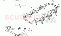 Fuel supply line, Engine bay, D >> - MJ 2015