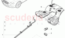 1 set of fuel lines, clip, F 3W-D-082 509>>, F ZA-D-082 509>>, D >> - MJ 2013