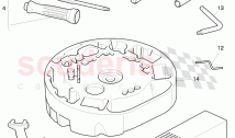 Vehicle tools, F 3W-4-020 001>> 3W-6-033 389