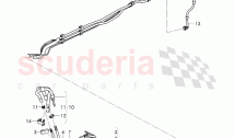 1 set of fuel lines, Fuel supply line