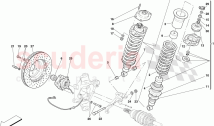 REAR SUSPENSION - SHOCK ABSORBER AND BRAKE DISC