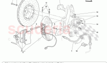 REAR WHEEL BRAKE SYSTEM COMPONENTS