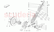 FRONT SUSPENSION - SHOCK ABSORBER AND BRAKE DISC
