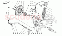 REAR SUSPENSION - SHOCK ABSORBER AND BRAKE DISC