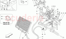 HYDRAULIC FLUID RESERVOIR, PUMP AND COIL FOR POWER STEERING SYSTEM