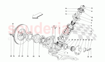 Front Suspension - Shock Absorber and Brake Disc - Valid Till Car Ass. Nr. 8798