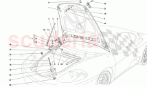 FRONT HOOD AND OPENING DEVICE