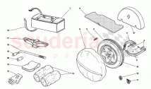 SPARE WHEEL AND ACCESSORIES