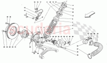 FRONT SUSPENSION - SHOCK ABSORBER ANO BRAKE DISC
