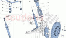 FRONT SUSPENSION - SHOCK ABSORBER AND BRAKE DISC