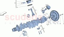 CRANKSHAFT - CONNECTING RODS AND PISTONS