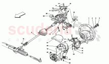 STEERING COLUMN AND STEERING WHEEL UNIT