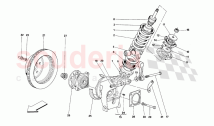 REAR SUSPENSION - SHOCK ABSORBER AND BRAKE DISC