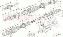 PRIMARY GEARBOX SHAFT GEARS AND GEARBOX OIL PUMP