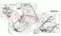 FRONT HOOD AND OPENING DEVICE