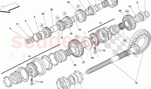 SECONDARY GEARBOX SHAFT GEARS