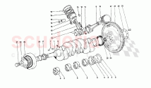 Crankshaft - Connecting Rods and Pistons - Flywheel