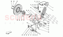 FRONT SUSPENSION - SHOCK ABSORBER AND BRAKE DISC