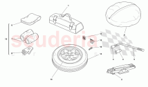 SPARE WHEEL AND EQUIPMENT