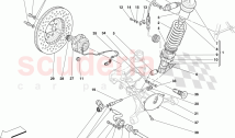 FRONT SUSPENSION - SHOCK ABSORBER AND BRAKE DISC