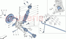 REAR SUSPENSION - SHOCK ABSORBER AND BRAKE DISC