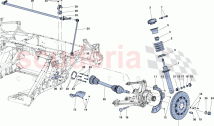 REAR SUSPENSION - SHOCK ABSORBER AND BRAKE DISC