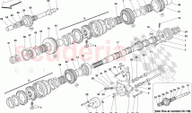 PRIMARY GEARBOX SHAFT GEARS AND GEARBOX OIL PUMP