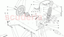 REAR SUSPENSION - SHOCK ABSORBER AND BRAKE DISC