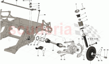 REAR SUSPENSION - SHOCK ABSORBER AND BRAKE DISC