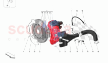 REAR SUSPENSION - CALLIPERS AND DISCS