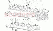 Crankcase and Lower Mounting (Valid for June 1992 Version)