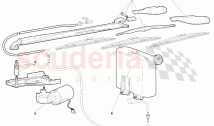 Windscreen Wiper and Headlamp Washers (Valid for R.H.D. Version - April 1994)