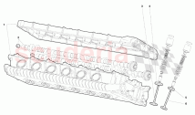Left Cylinder Head (Valid for Switzerland - January 1995)