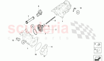 WATER OIL PUMP-INTERNAL COMPONENTS