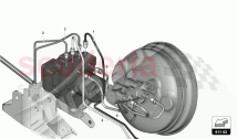 BRAKE SERVO, PIPES AND VACUUM SYSTEM