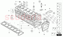 CYLINDER HEAD WITH STUDS AND CENTERING SLEEVES (103.04.00)