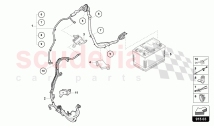 WIRING SET FOR BATTERY +/- (915.03.00)