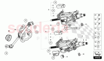 STEERING COLUMN WITH ATTACHMENT PARTS (419.02.00)