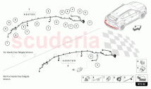 WIRING SET FOR BUMPER REAR (972.02.00)
