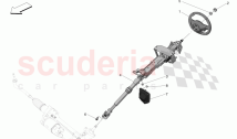 STEERING COLUMN AND STEERING WHEEL UNIT (05001)