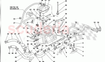 ENGINE COOLING PIPES AND THERMOSTAT