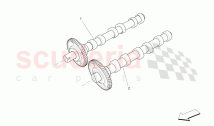 RH CYLINDER HEAD CAMSHAFTS